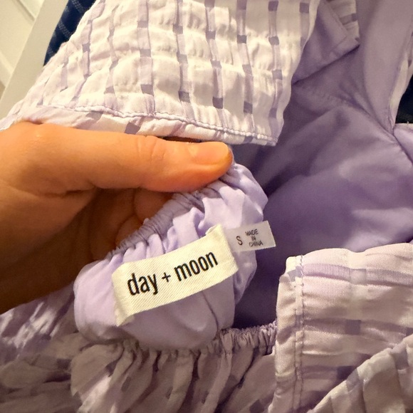 Purple Ruffled Dress - Picture 4 of 5